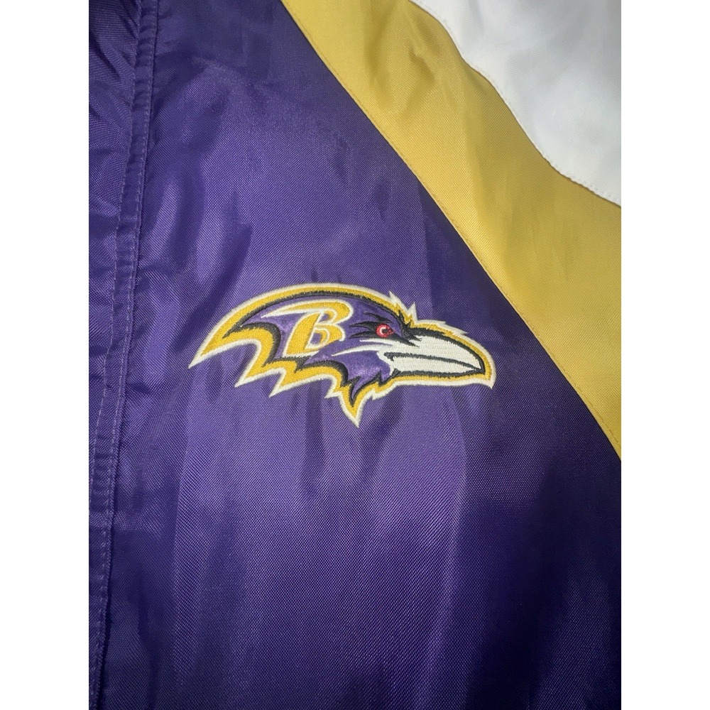 NFL Baltimore Ravens Thick Large Insulated Jacket Heavy G-III Apparel - Picture 2 of 11